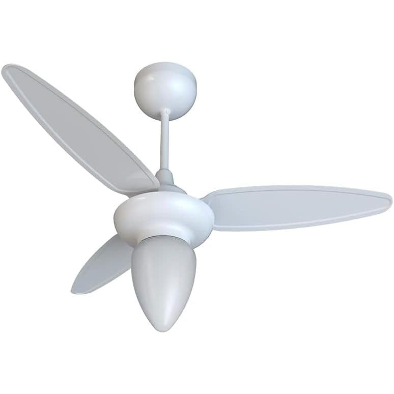 Ventisol Ventilador de teto wind br 3p inj branco c/r inverter bivolt