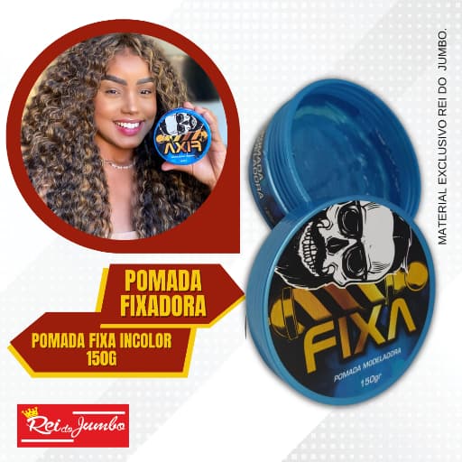 Modelador capilar Incolor FIXA - 150g