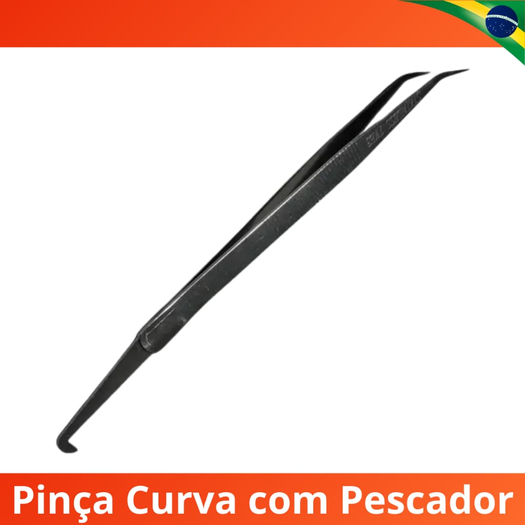Pinça Curva com Pescador Maquina de Costura Manual Overlock Artesanato Interlock Unidade