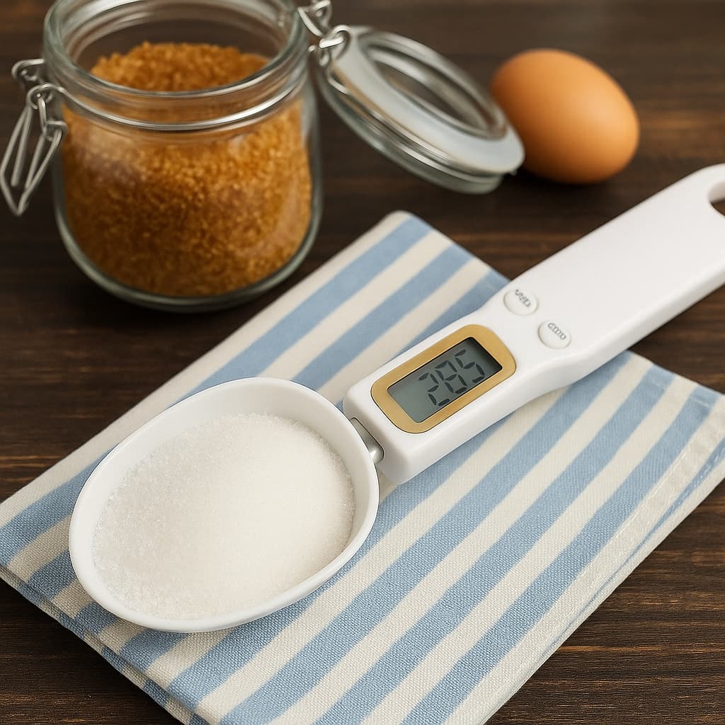 Colher Medidora Digital Balança Dosador Peso Gramas Kilos Precisão Cozinha Dieta Fitness