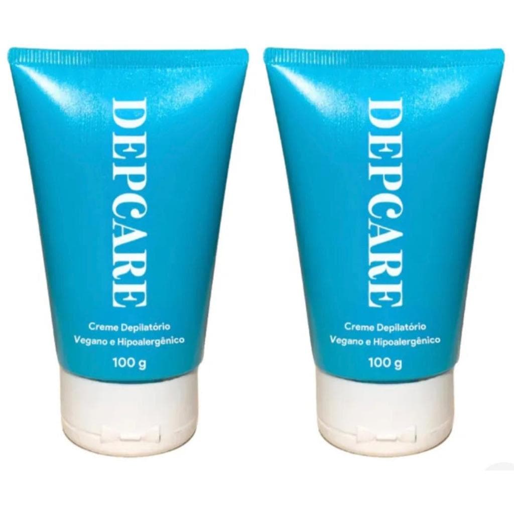 Kit 2 Depcare Creme Depilatório Vegano Hipoalergênico Com Nf