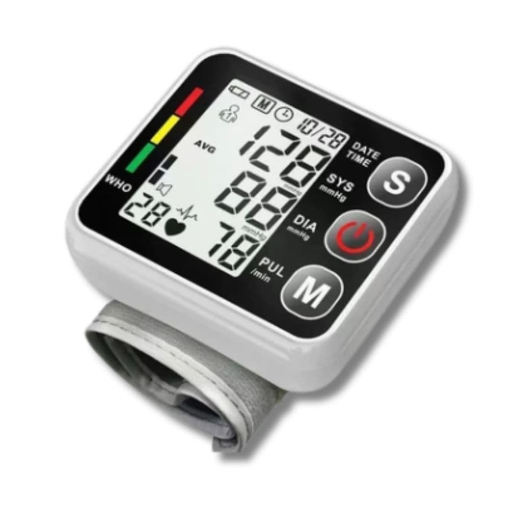 Medidor De Pressão Digital Ergonômico Model-Original de Pulso Com Voz Monitor Inteligente