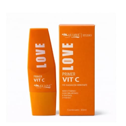 Primer Facial Vitamina C Love Studio Hidratante Iluminador Pré-Maquiagem 30ml