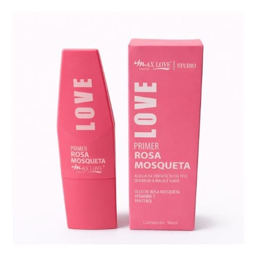 Primer Facial Rosa Mosqueta Love Studio Hidratante Pré-Maquiagem 30ml