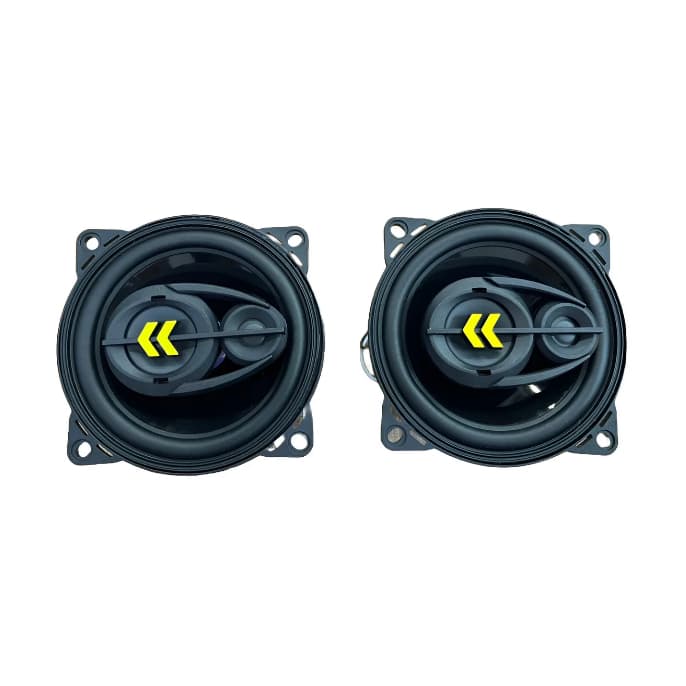 Par Auto Falante Triaxial Bravox 4 Polegadas Revo 4 110wrms Preto