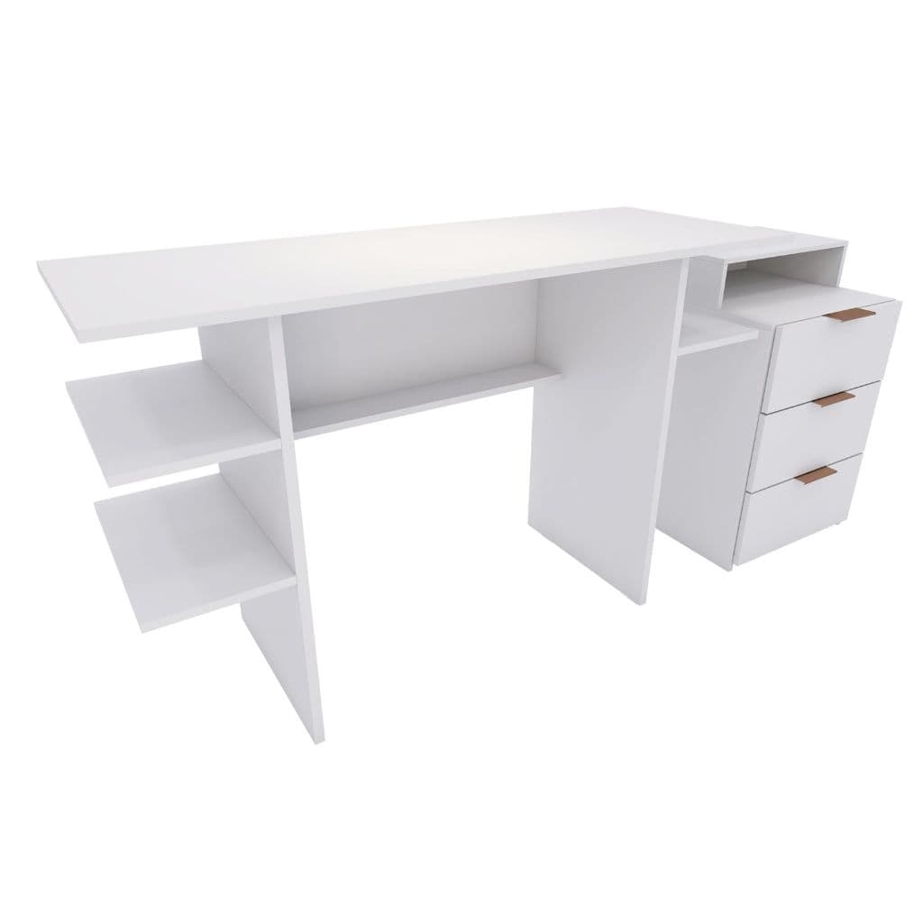 Conjunto Premium Mesa Gamer + Gaveteiro com Nicho Superior