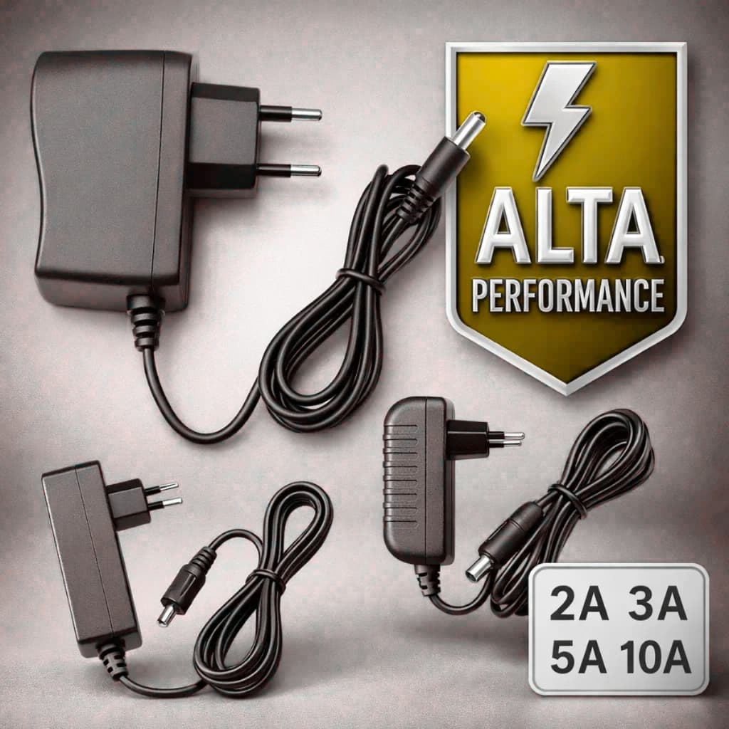 Fonte Eletronica 12V 2A 3A 5A 10A Bivolt 110V 220V P4 Estavel