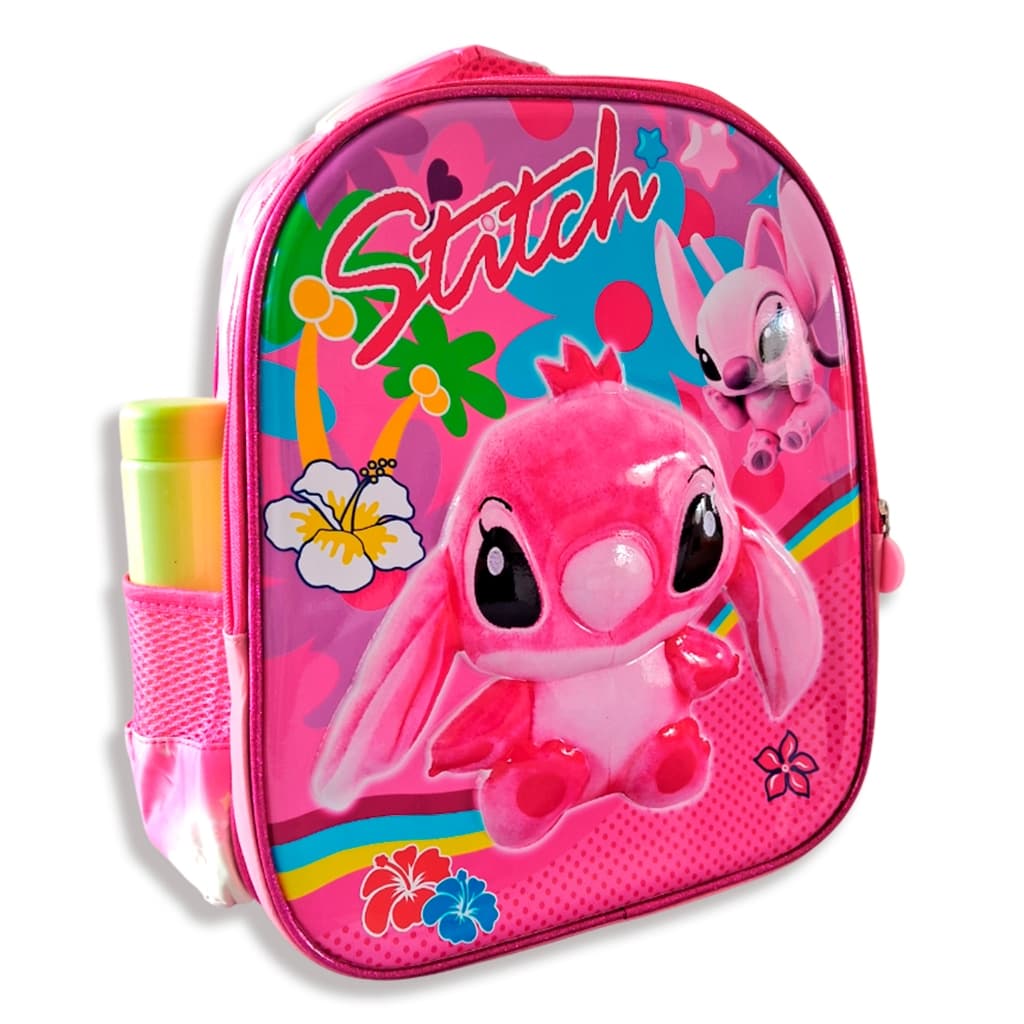 Mochila Escolar Stitch – Infantil Reforçada, Mochila Escolar Menina e Masculina