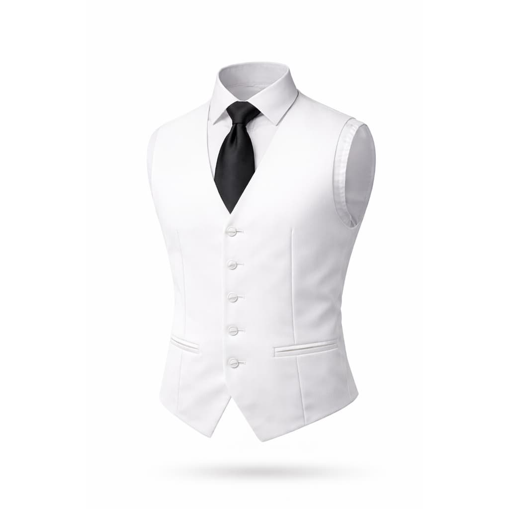 Colete Social Slim Ajustável Masculino P/ Baristas, Garçons - Promoçao