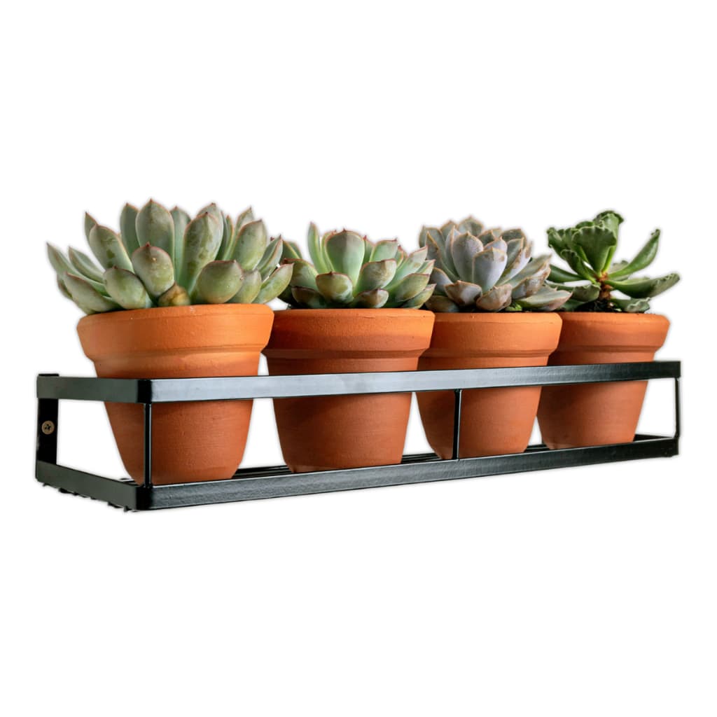 Suporte Para Vaso De Plantas Porta Flores Floreira Parede Aço Reforçado Não Enferruja