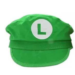 Quepe Super Mario Bros Boina, Chapéu fantasia, Mario e Luigui Adulto
