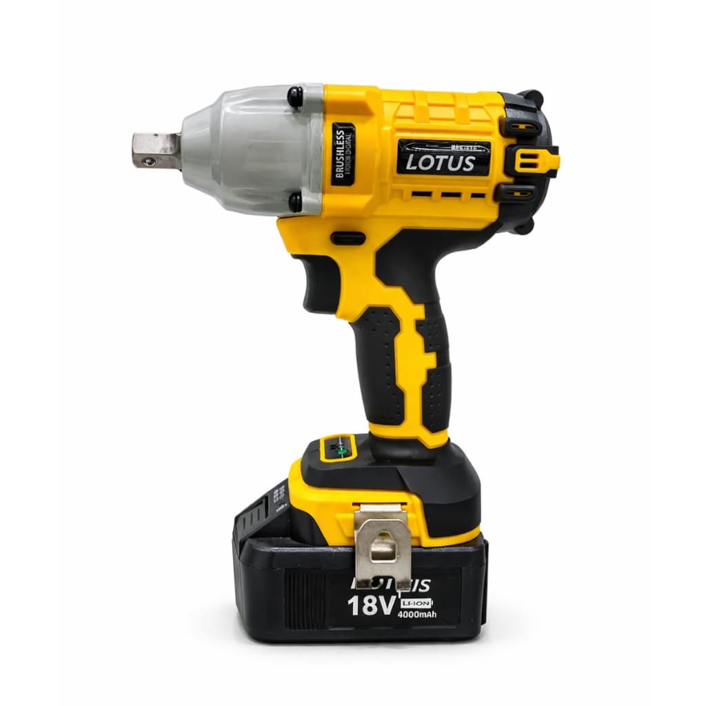 Chave De Impacto A Bateria Lítio 18v Taxa de Impacto 3250 Máx Motor Brushless 2500rpm Bivolt 700nm