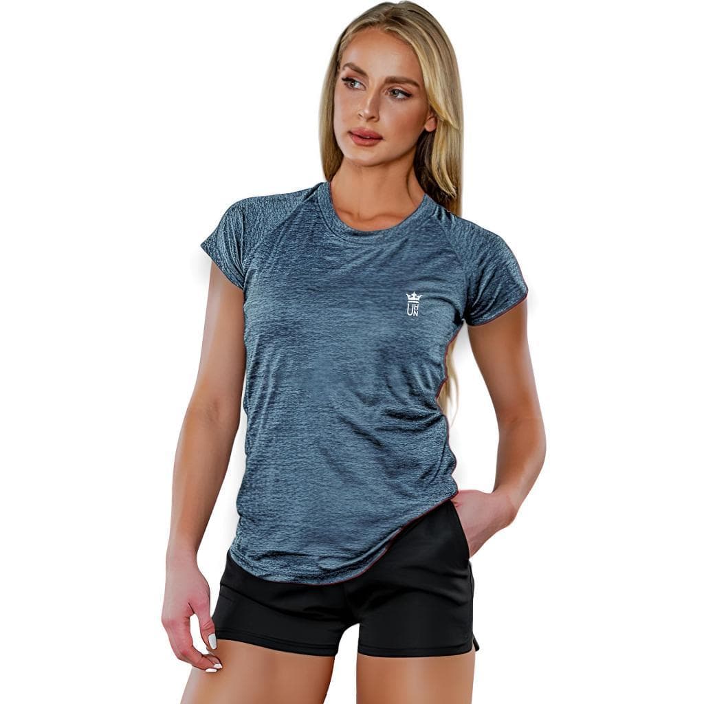 Blusa Casual Feminina Dry Fit Academia Fitness Treino Camiseta
