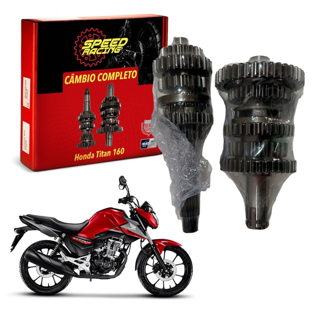 Cambio Completo Honda Cg Titan Fan Start 160 2016 ate 2019