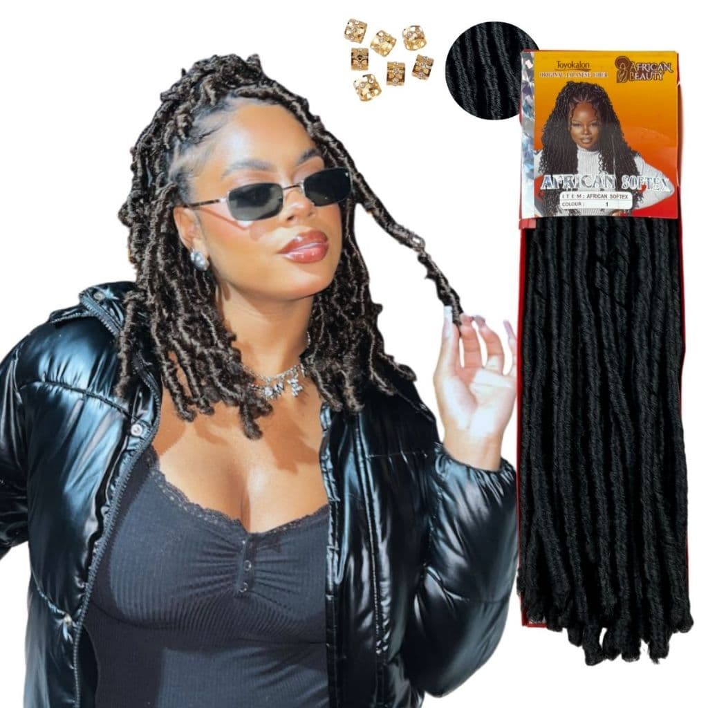 Cabelo Sintético Nina African Softex Original Crochet Braid