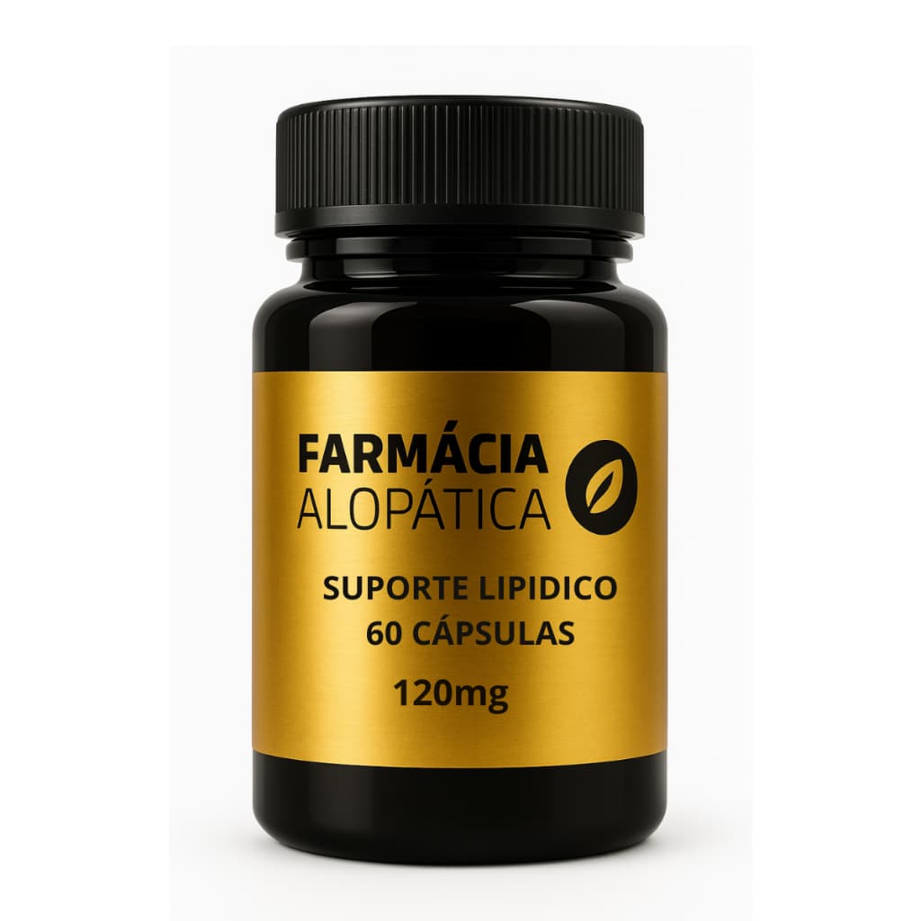 Suporte Lipidico Farmacia Alopatica 120mg 60 Capsulas