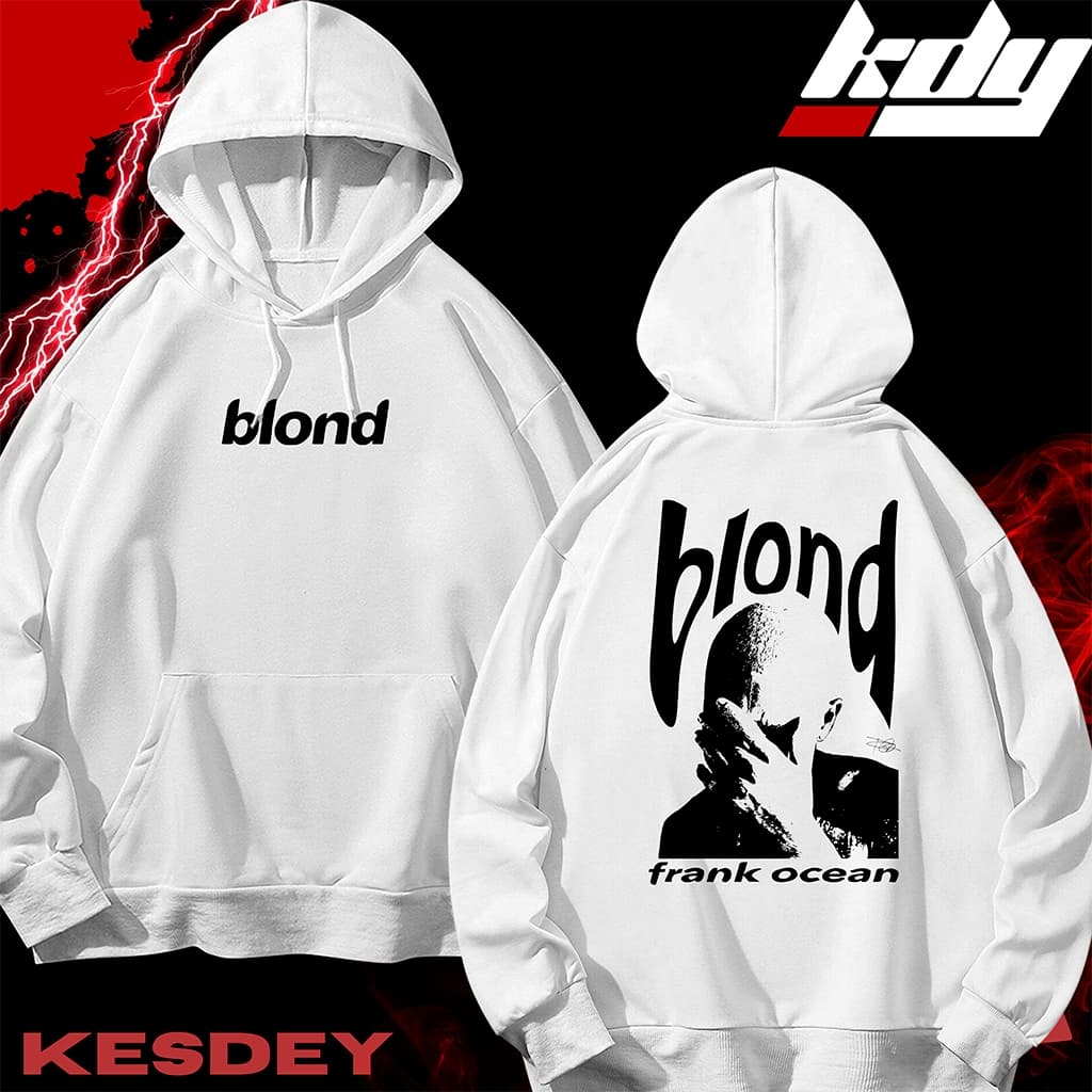 BLUSA DE FRIO MOLETOM CANGURU UNISSEX STREETWEAR CANTOR BLOND FRANK OCEAN