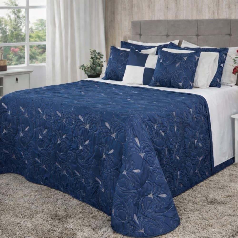 Kit de Cama Cobre Leito Queen ou King Melody Hipercal 180 Fios Premium