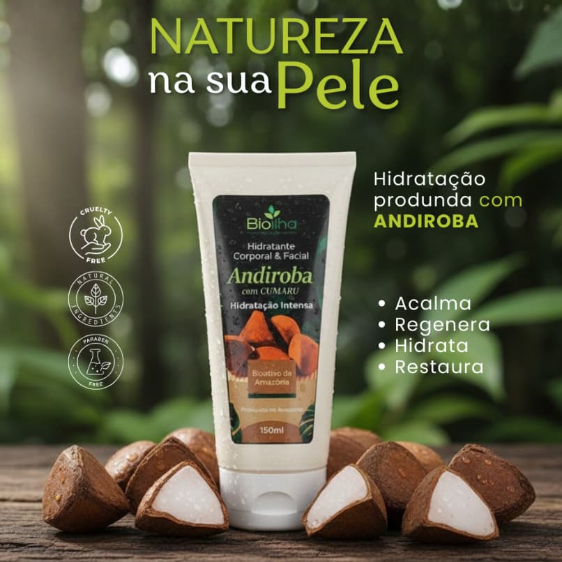 Creme Hidratante de Andiroba 150ml