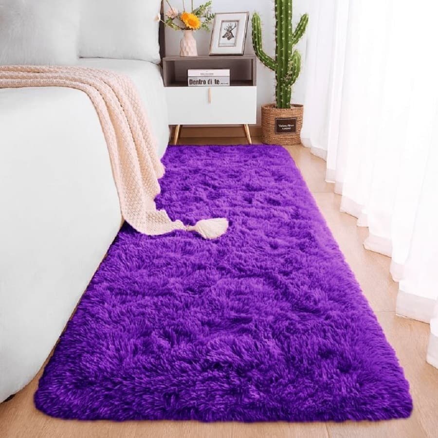 Passadeira felpuda  Macio para beira de cama  atenção a medida1,00mx0,60cm