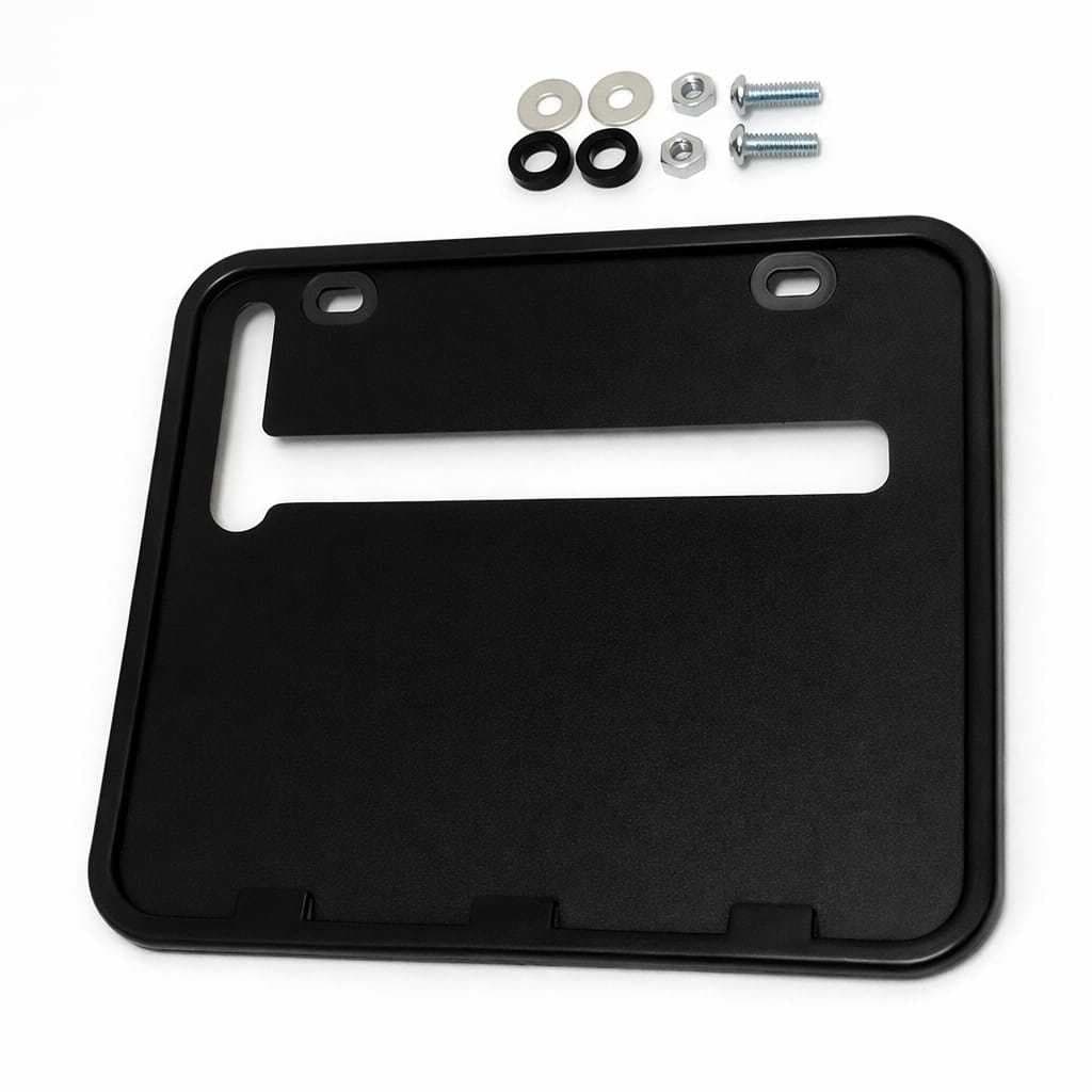 Suporte Moldura Protetor de Placa Moto Mercosul.