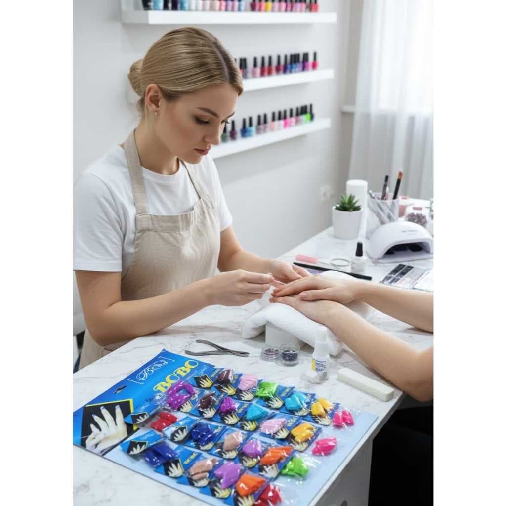 Mega Pack de Unhas: 576 Unidades Sortidas – O Melhor Preço para Manicures