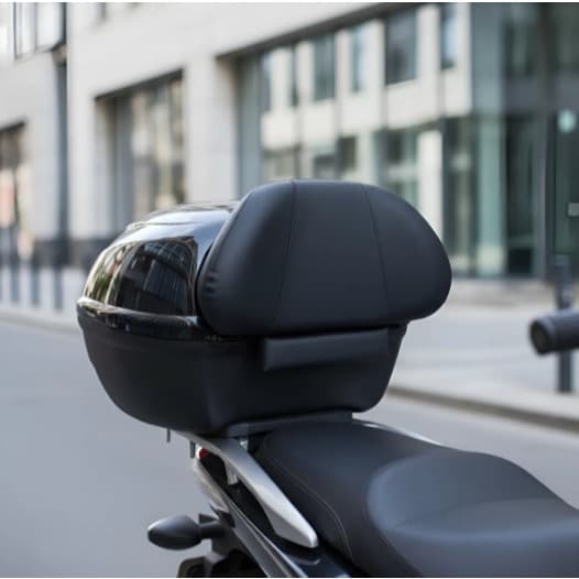 Encosto Almofada de Baú Balueto para Moto Garupa Universal Confortável Impermeável