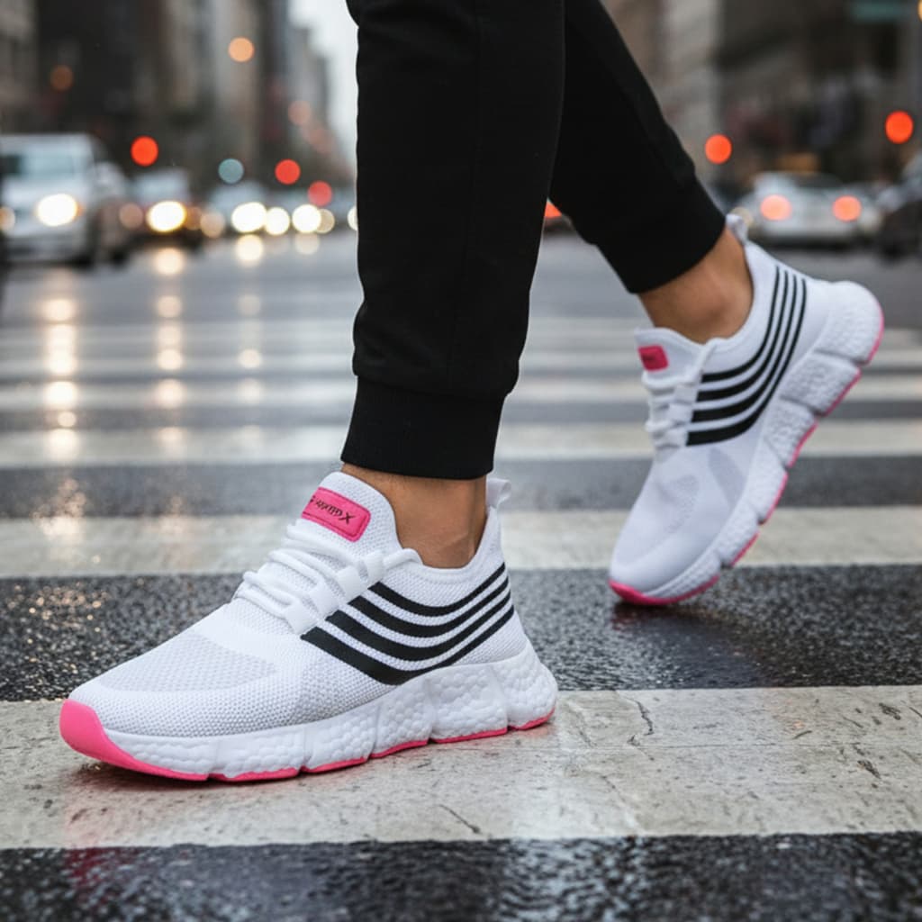 Tênis Feminino Ultra Leve Saymon Fast Academia Esportivo Corrida New Original Yy