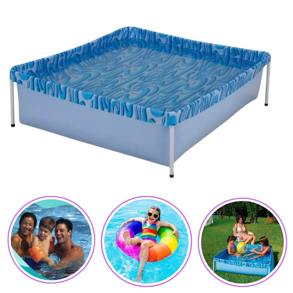 Piscina Retangular Infantil 400 Litros Verão Mor