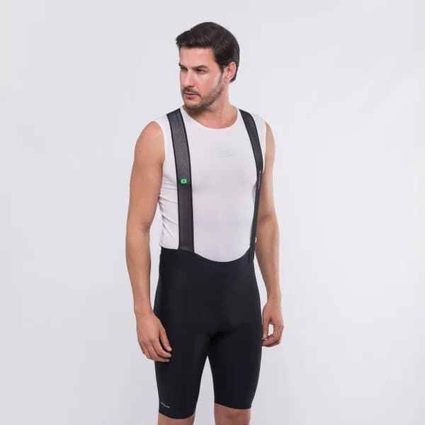 Bretelle Ciclismo Masculino Marcio May Moove Up Preto