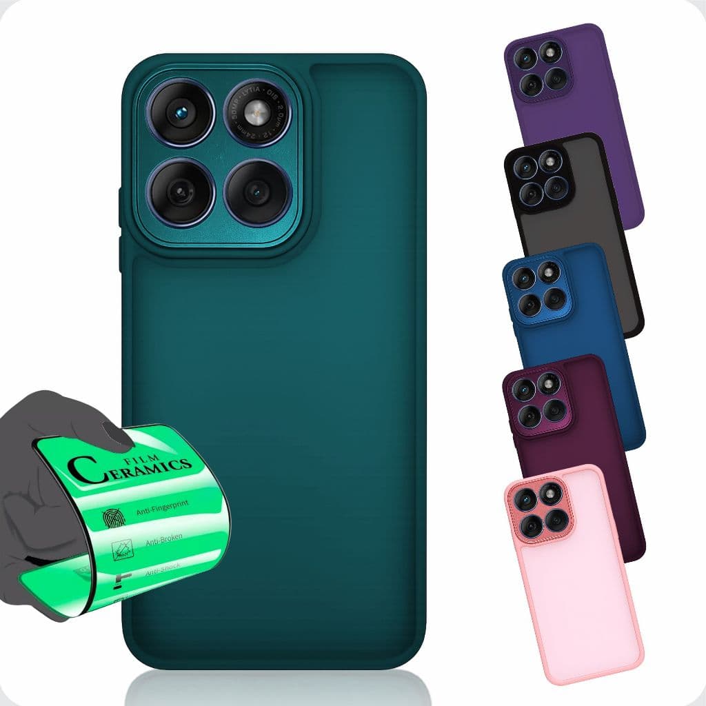 Capa Capinha Space Premium + Película Para Motorola G86 G86 5G