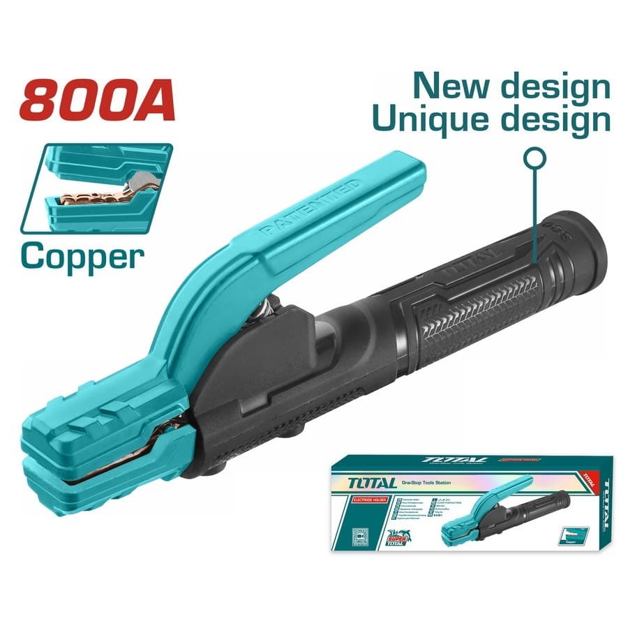 PORTA ELETRODO P/ SOLDA - 800A - (Tipo Americano) - TOTAL TOOLS