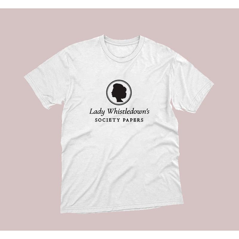 Camiseta Série de Época Society Papers 100% Algodão Unissex