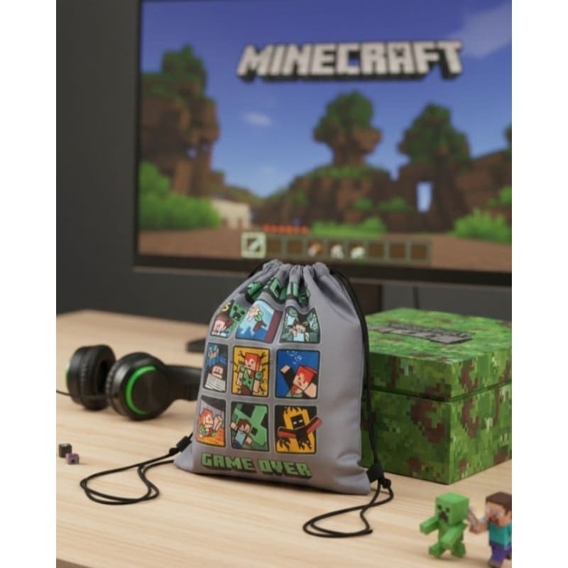 Mochila saco | Games | Minecraft  | Roblox | Just Dance | Mochila | Saco |