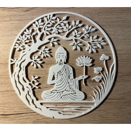 🧘 Decoração de Parede Buda | Paz e Harmonia