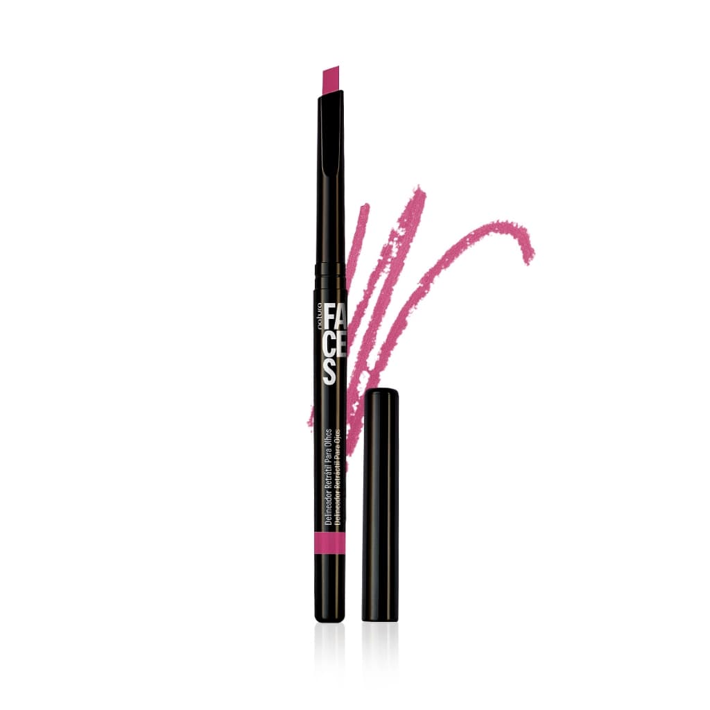 Natura Faces Delineador Retrátil Para Olhos 280 Mg Rosa Maquiagem Kit