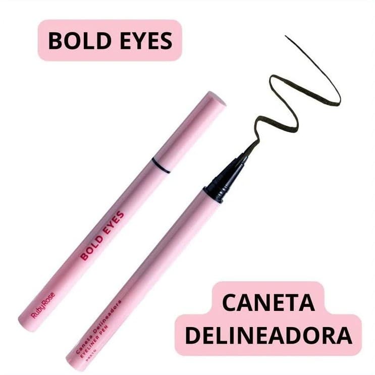 Caneta Delineadora Bold Eyes Ruby Rose Delineador Olhos