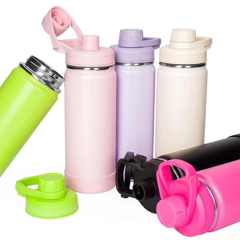 Kit com 2 garrafas térmicas personalizadas