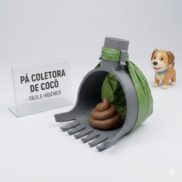 PA COLETORA HIGIENICA PASSEIO PET COMPATÍVEL PARA SACOLA