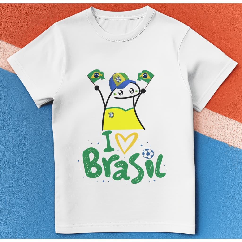 Camisa Brasil Copa do Mundo 2026 torcida br confortável estampada