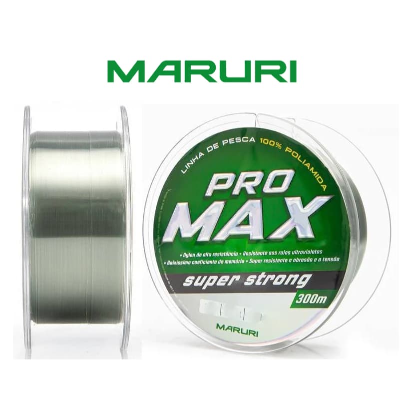 Maruri Linha Monofilamentos Pro Max Super Strong