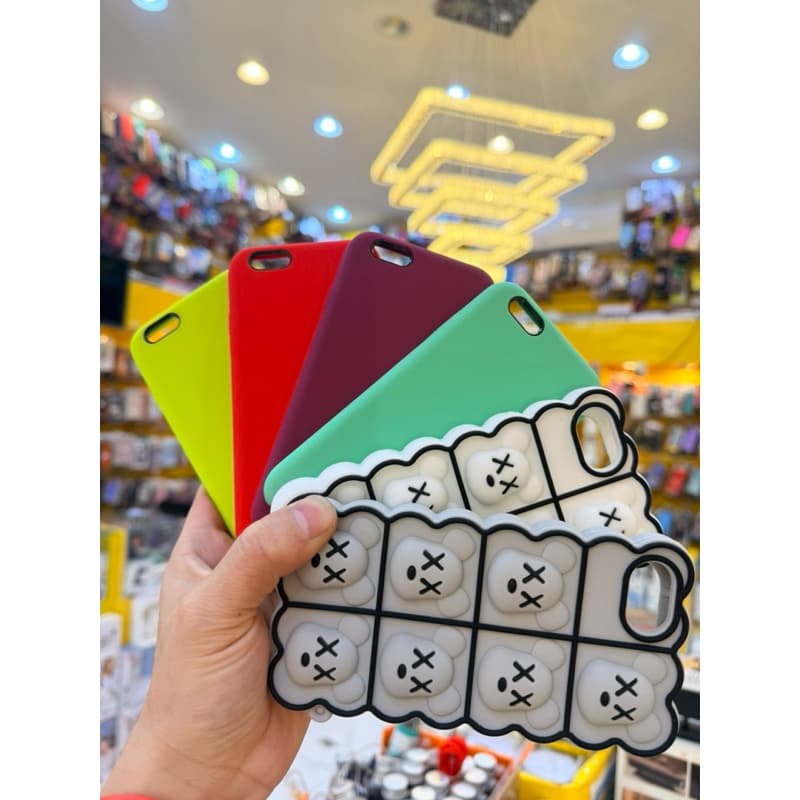 capa infantil bonita para iPhone6 iPhone 6s aveludado silicone