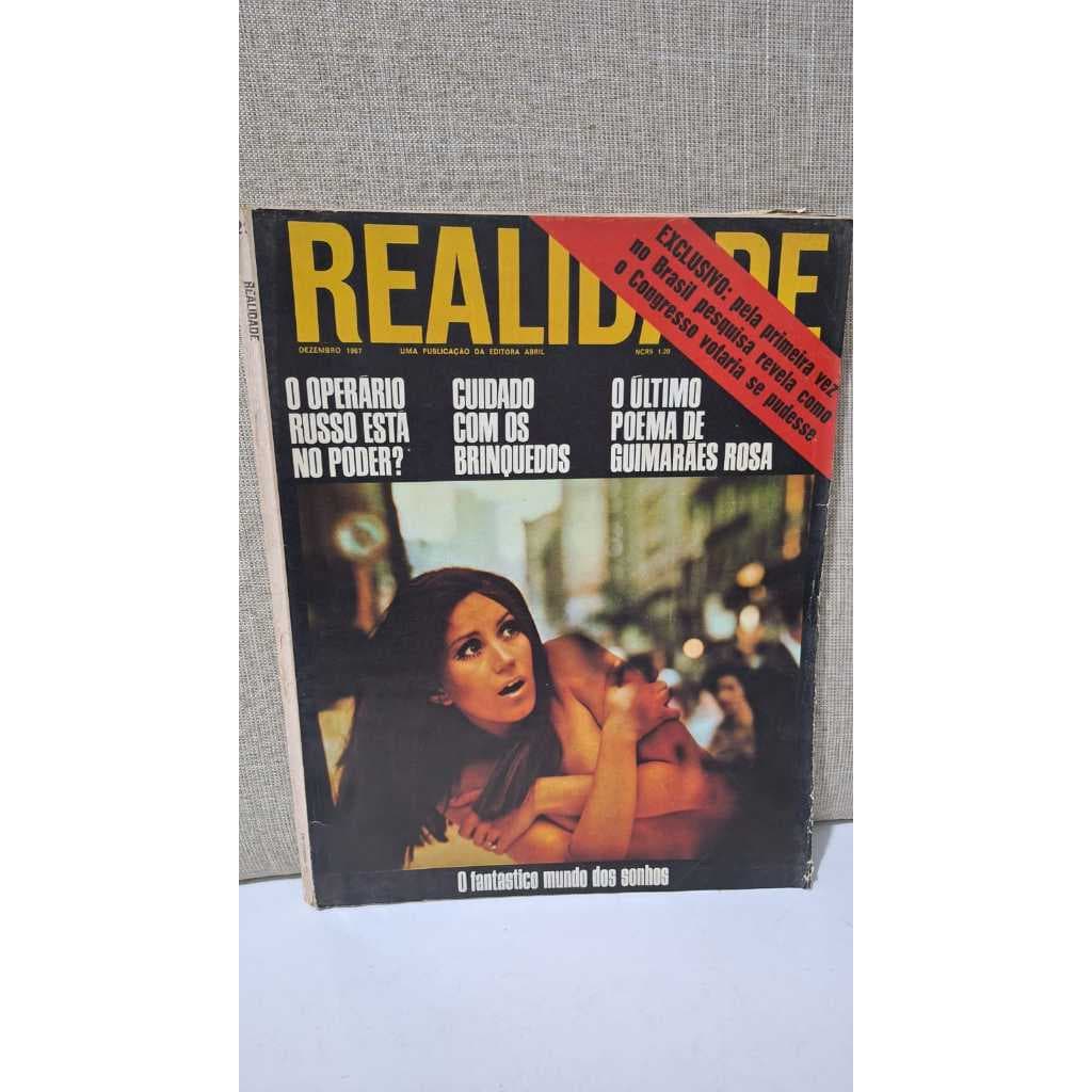 Revista Realidade Nº21 Dezembro 1967 Operário Antonov Guimaraes Rosa Ultimo Poema