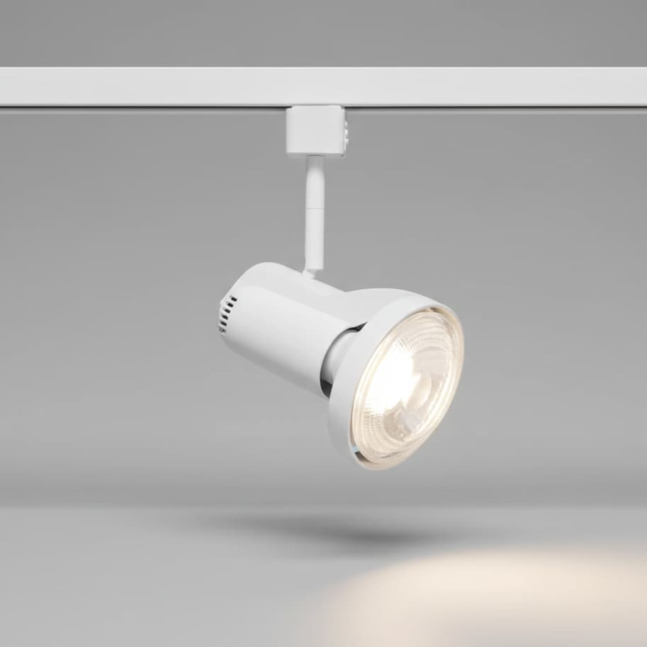 Spot ST Basic com adaptador de trilho para lâmpada (PAR30) Potência e Elegância