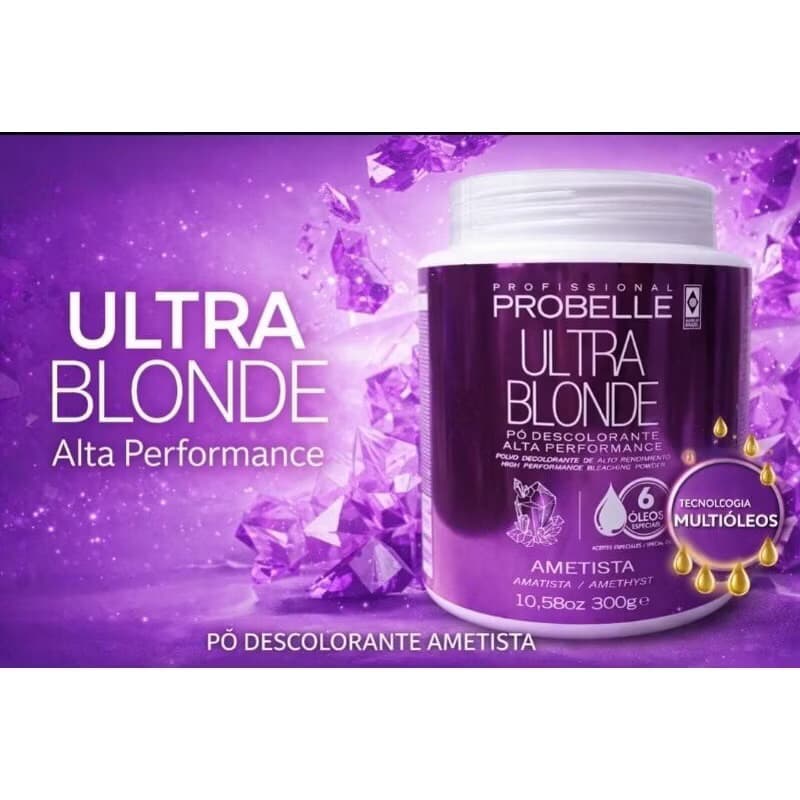 Pó descolorante  Ultra Blond . Nevou! Altíssima performance!