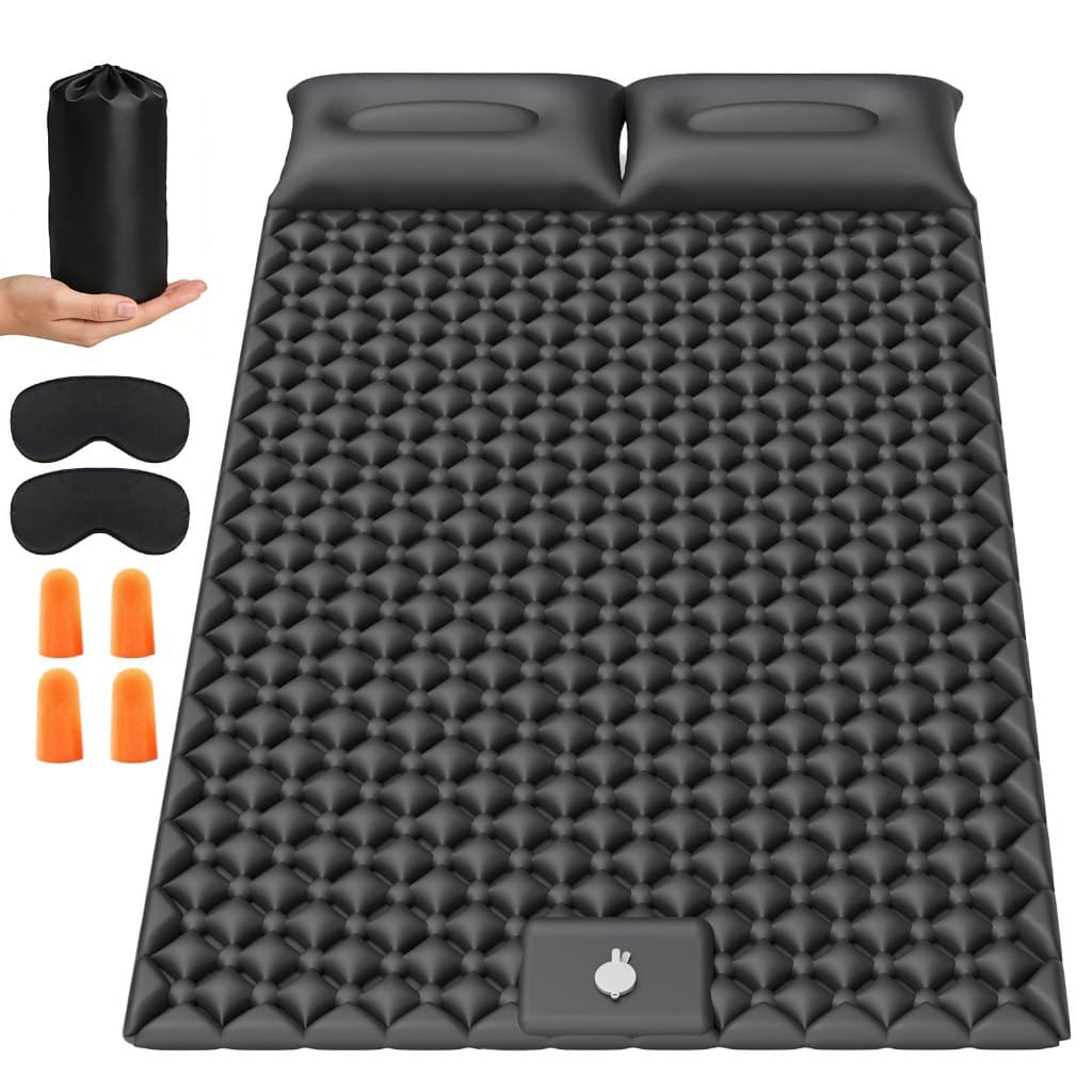 Colchão Inflável Casal Dobrável Acampamento 196cm*125cm