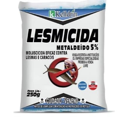 Lesmicida Para Jardinagem Horta - 250gr