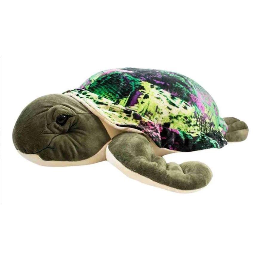 Tartaruga Gigante Marinha Multi Tons Verde 60cm
