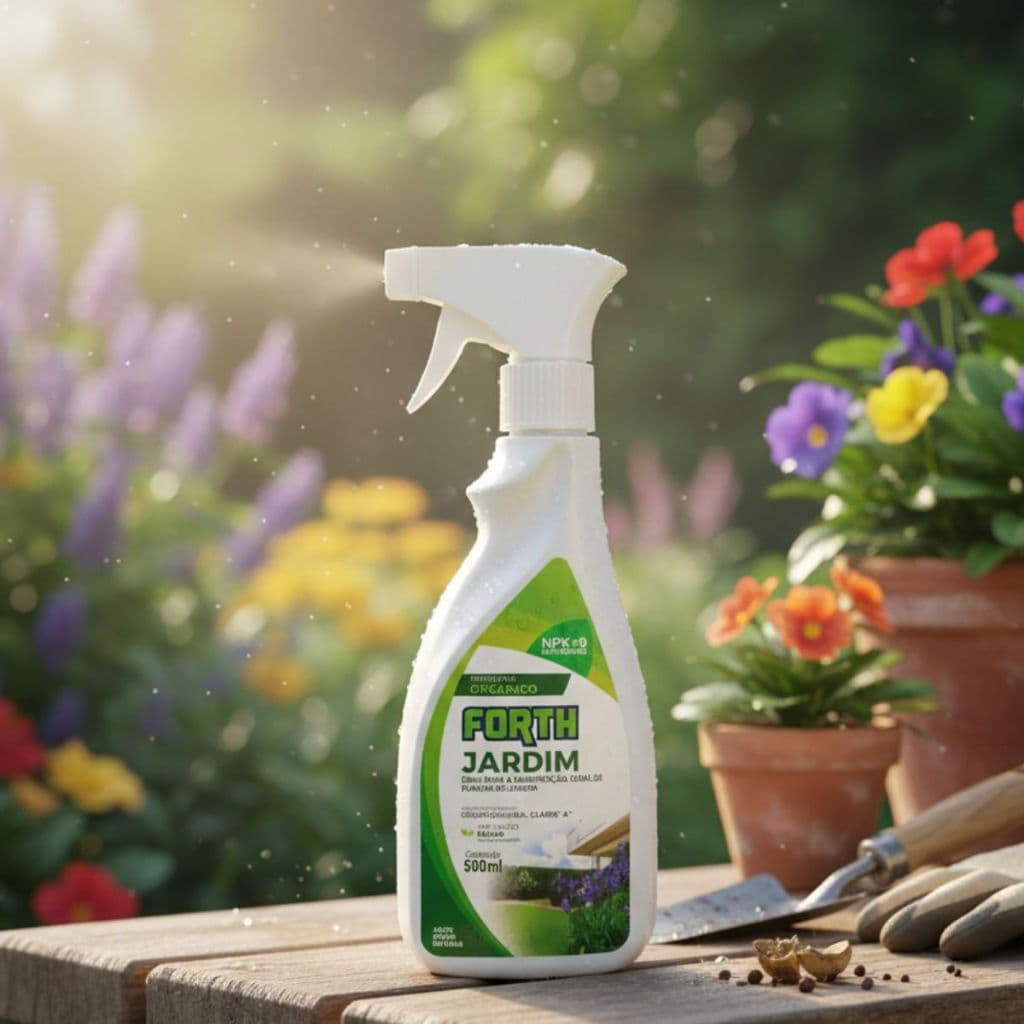 Adubo Fertilizante Orgânico Forth Jardim 500Ml Nutrição Manutenção Jardim Pronto Uso