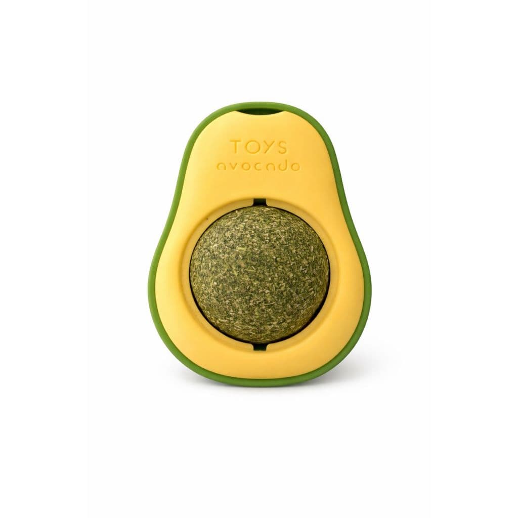 Abacate de Brinquedo para Gatos com Catnip Erva Gato Natural